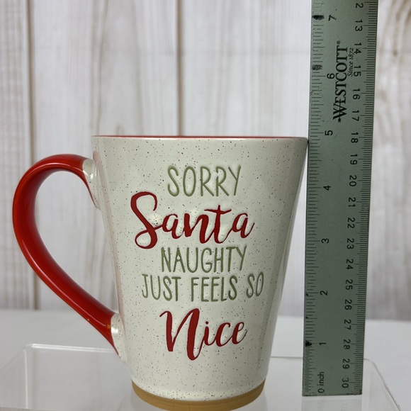 Naughty Feels Nice Coffee Mug & Merry Christmas Ya'll Hand Towels Holiday Set - Picture 10 of 11